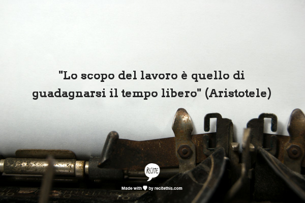Tempo e lavoro tempo-lavoro